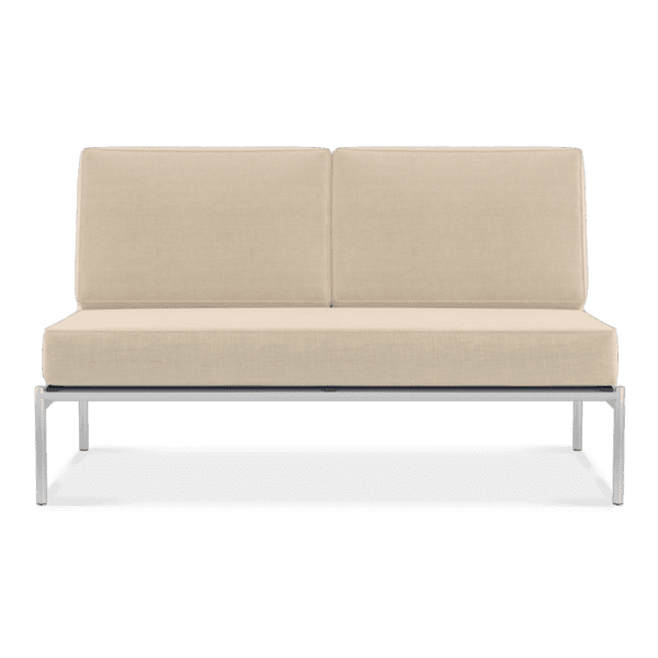 snix outdoor modular sofa middle seater