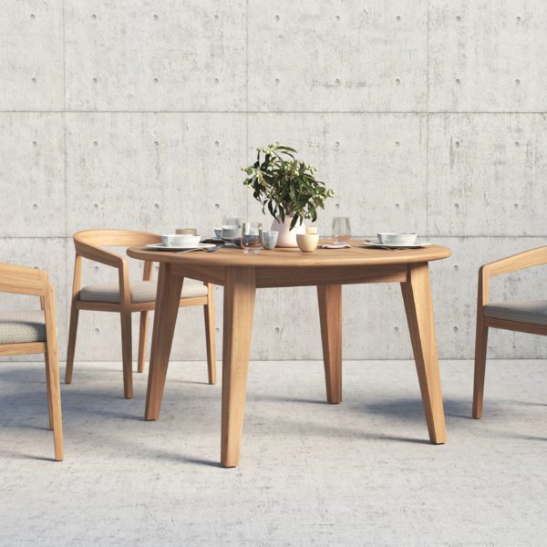 Piedra Round Dining Table. Outdoor Furniture Malaysia