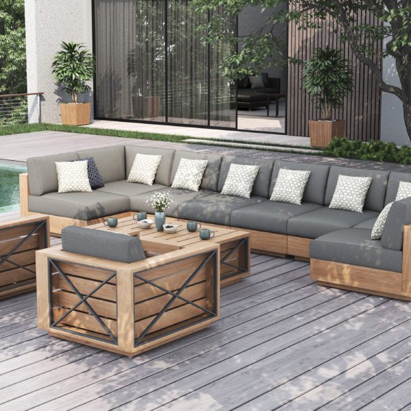 Altarra Middle Seater Outdoor Sofa