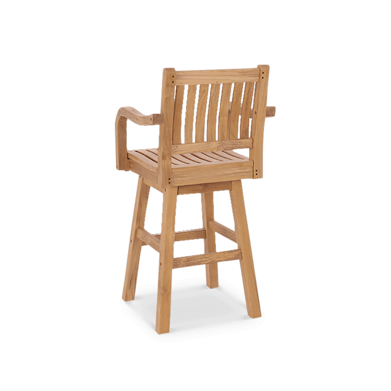 Classic Swivel Bar Chair Back
