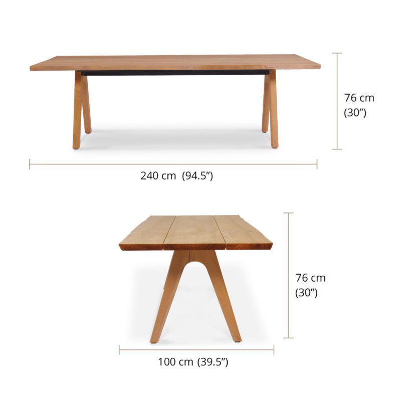 Gera Dining Table Dimension