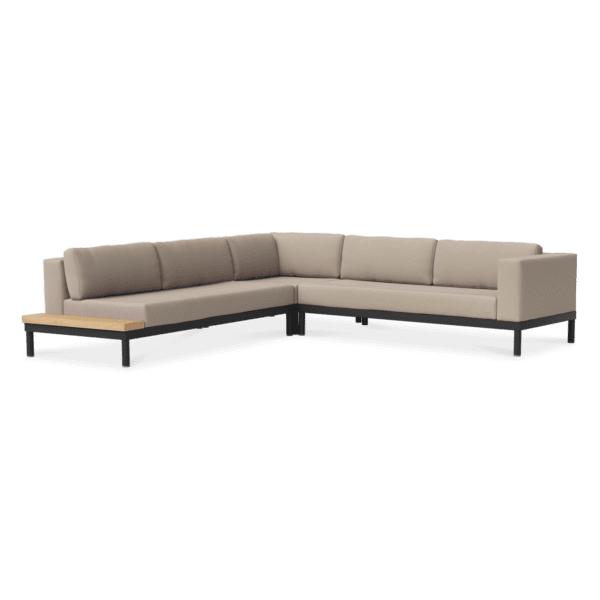 Lisse Sectional W/ Teak Tray