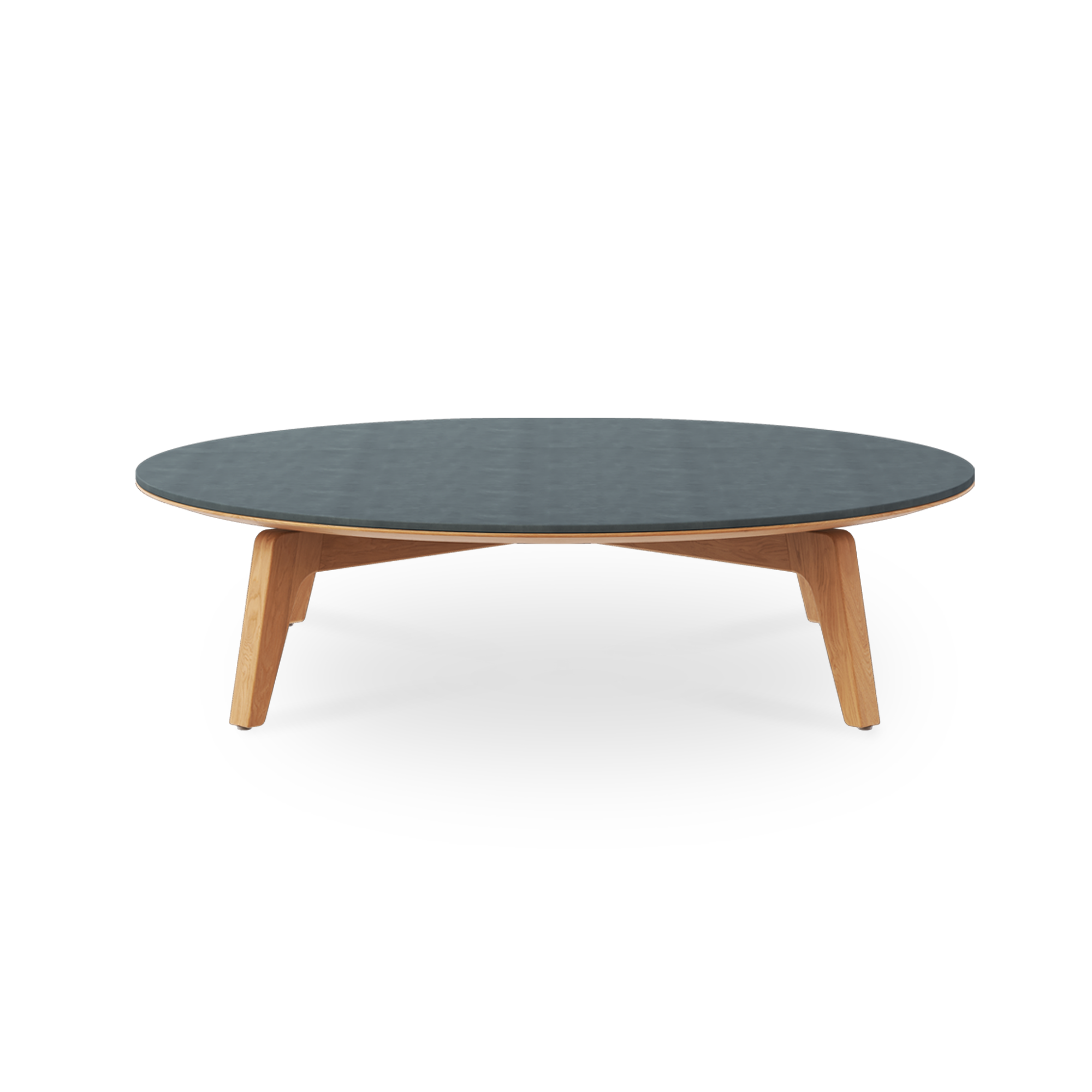 Platon Coffee Table Round Diameter 120 Ceramic Front Uc