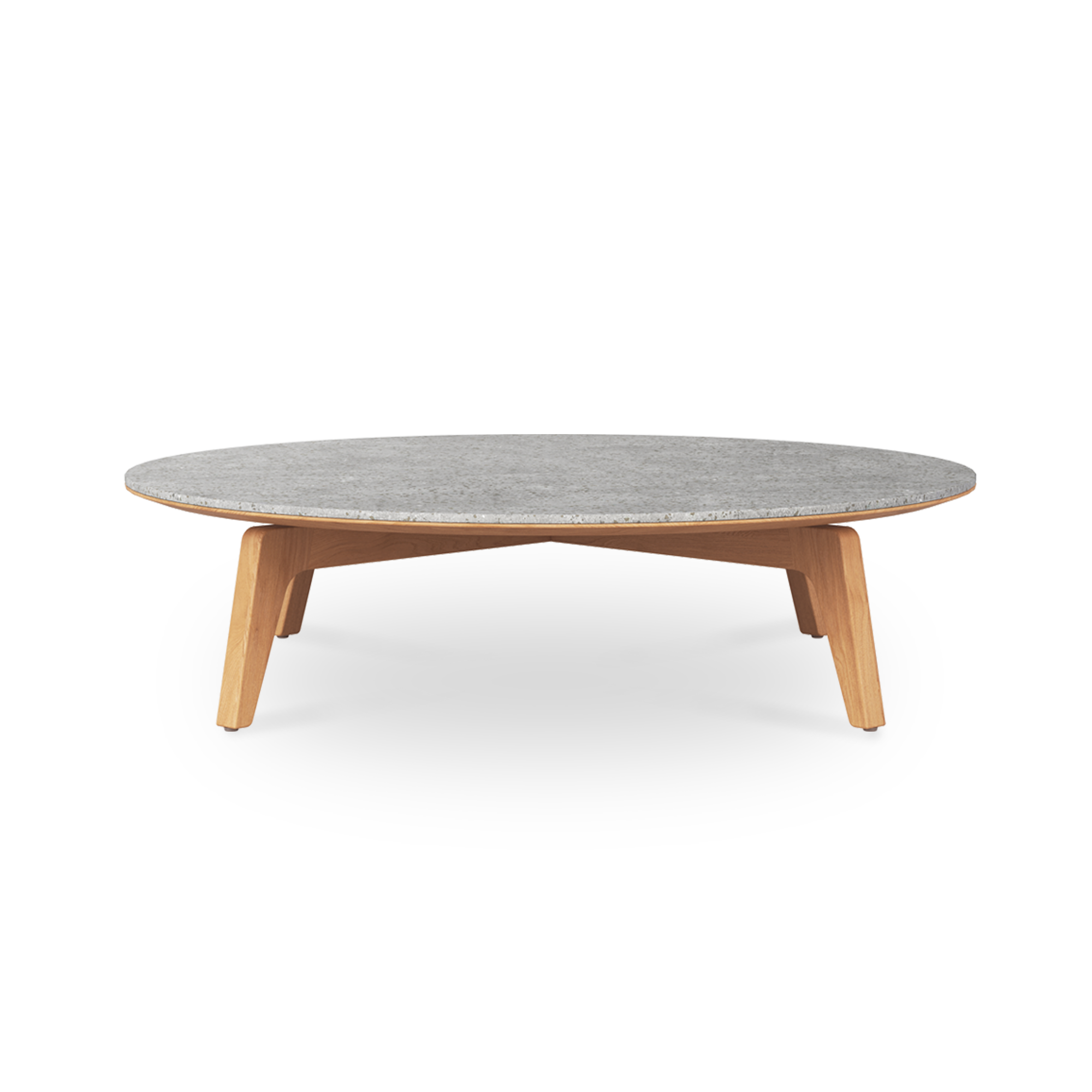 Platon Coffee Table Round Diameter 120 Ceramic Front