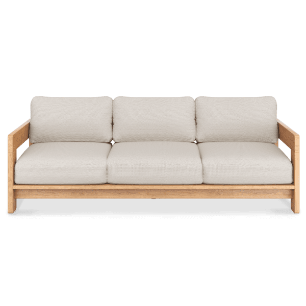 Rae 3 Seater Front Beige