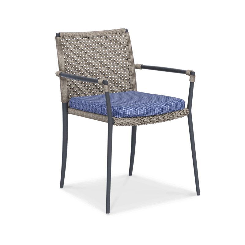 WINA DINING ARMCHAIR PERS BLUE