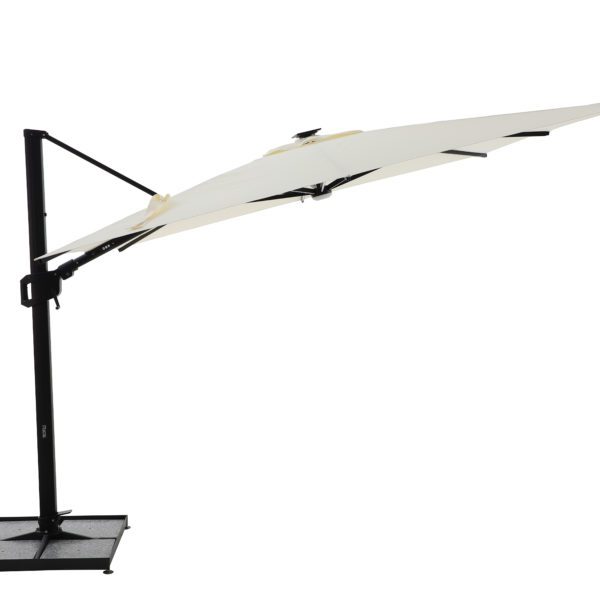 Ocean Offset Outdoor Parasol With Led Light. Outdoor Furniture Malaysia