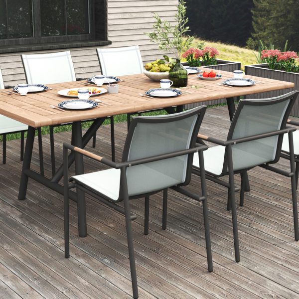 Beta Outdoor Dining Table. Premium Outdoor Furniture Malaysia