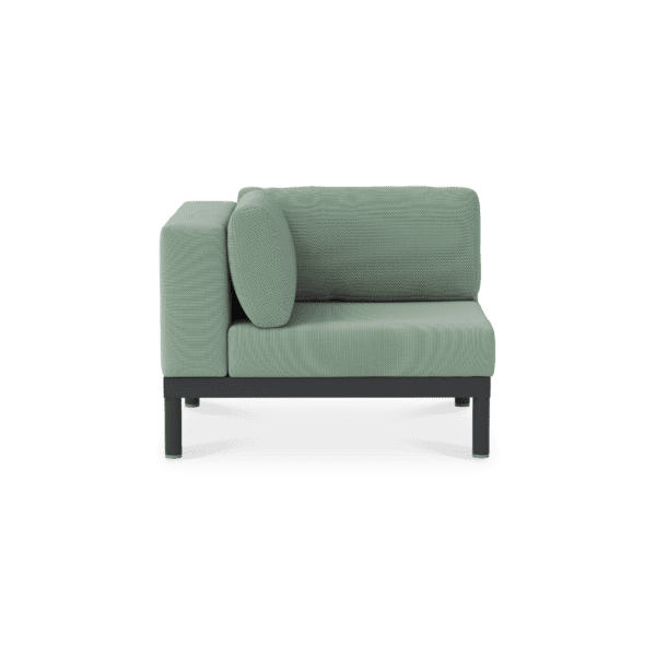 lisse outdoor corner single sofa