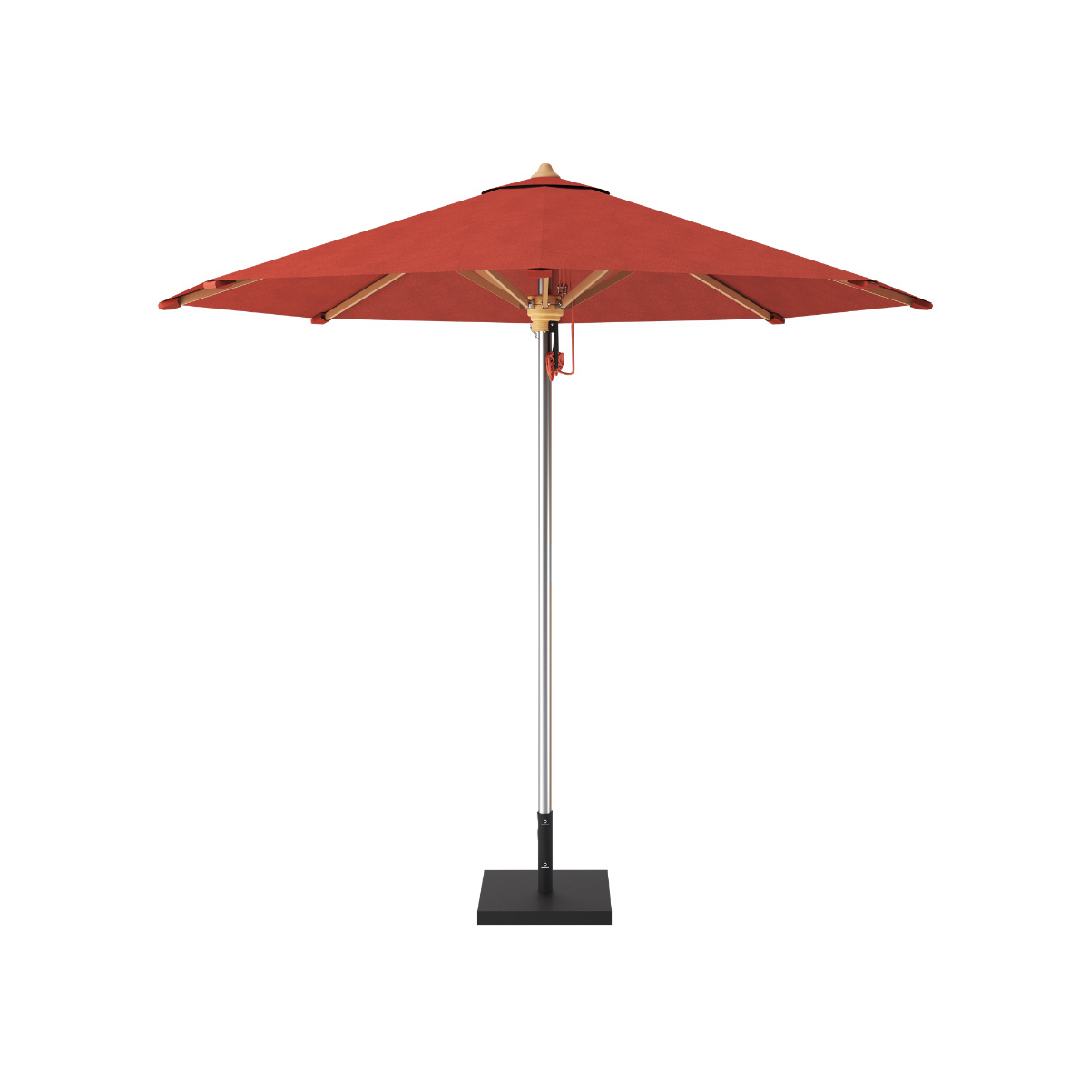 parasol 300 terracota back