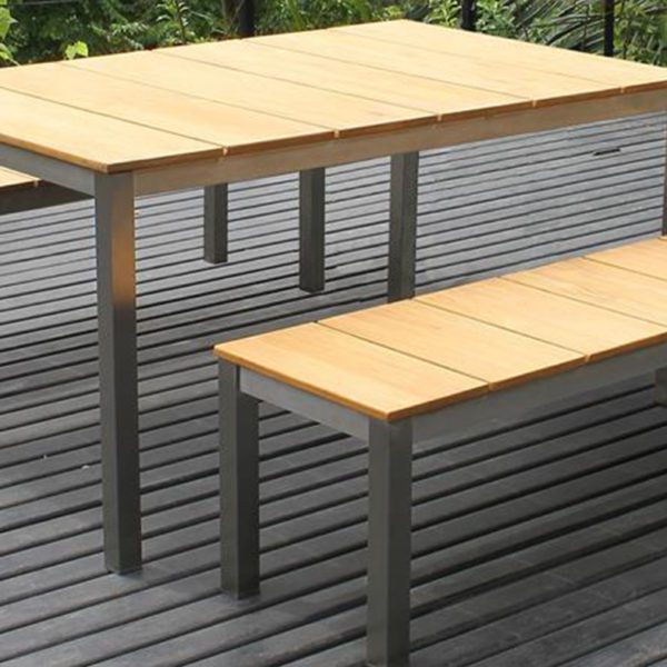Planka Stainless Steel Backless Bench