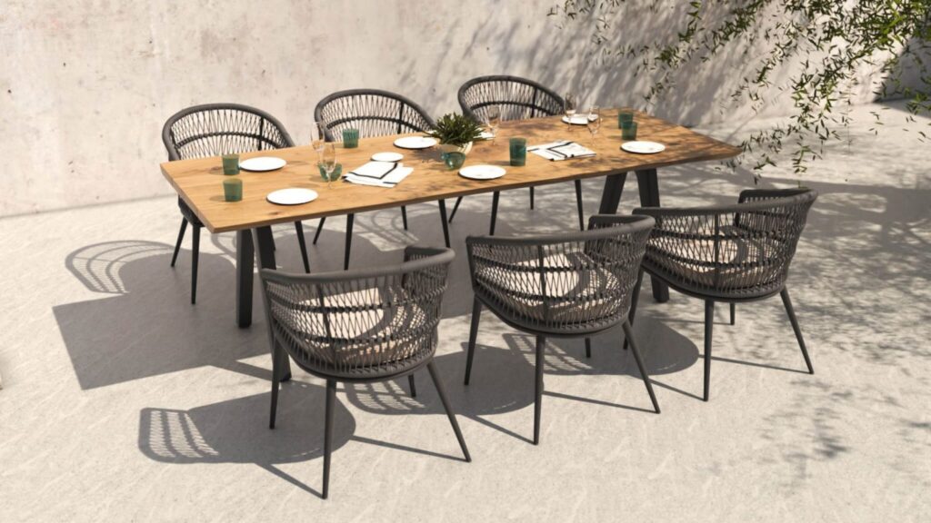 outdoor dining set available in malaysia