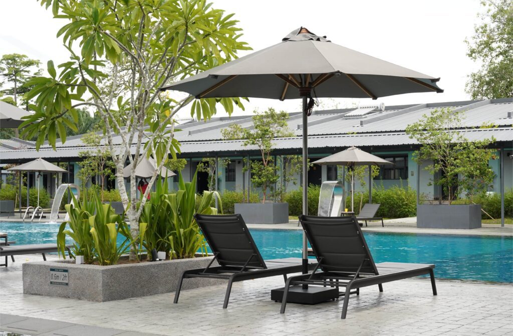 poolside furniture by Triconville. premium outdoor furniture malaysia